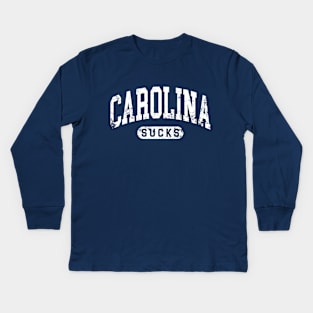 Carolina sucks rivals shirt Kids Long Sleeve T-Shirt